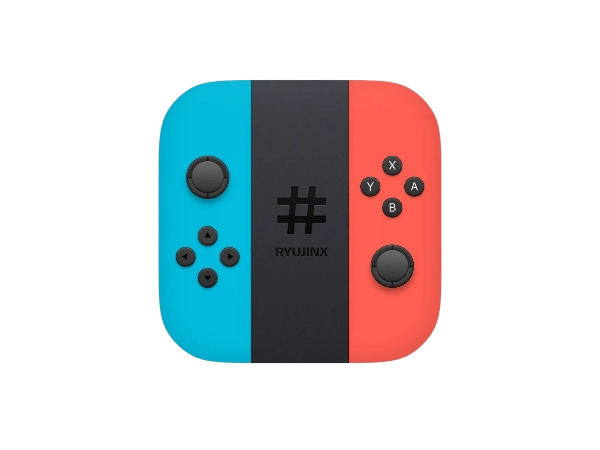Handheld-style frame showcasing the emulator window layout